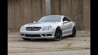 Custom Mercedes Benz SL55 AMG walk around and tour [upl. by Livingston803]