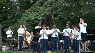 257th ARMY BAND quotThe Clarinet Polkaquot  Catonsville Md July 16 2011 [upl. by Eah825]