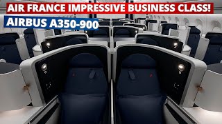 TRÉS CHIC Air France LOVELY A350900 The total Business Class Experience Sao Paulo  Paris [upl. by Eiramanin]