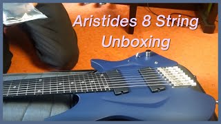 Unboxing the New Aristides Guitar [upl. by Rednasyl]