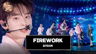 골든 웨이브 ampTEAM 앤팀  FIREWORK Korean ver ♪  JTBC 240504 방송 [upl. by Sucramed]