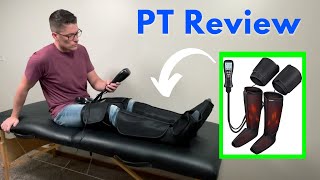 Air Compression Leg Massager Review [upl. by Vivi]