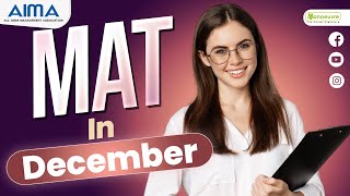 MAT In December 2024 How To Crack MAT Exam Important Dates  Preparation Strategy [upl. by Raimes]