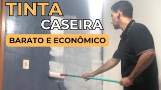 COMO FAZER TINTA CASEIRA  BARATO E ECONÔMICO [upl. by Eralcyram]