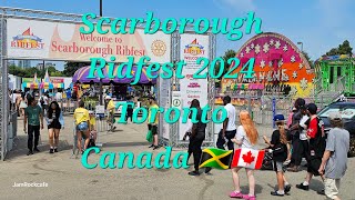 Scarborough Ribfest 2024 Toronto Canada 🇨🇦 reels ribfest jamaicans vlogs fypシ Festival fyp [upl. by Anderson724]