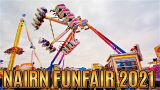 Nairn 2021 funfair 20821 [upl. by Alyhc]