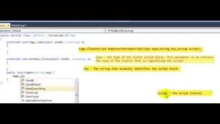 How to create Message Box in ASP NET  C [upl. by Will]