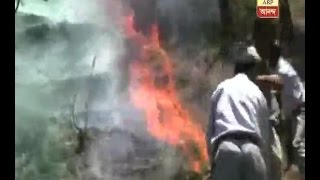 New forest fire reported in Uttarakhand [upl. by Eicram336]