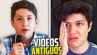 REACCIONANDO a MIS VIDEOS ANTIGUOS 3 Primeros Videos [upl. by Sutherlan]