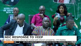 NDC to Veep ‘Judas’ Bawumia cannot be trusted with Ghana’s prosperity – Fifi Kwetey 14224 [upl. by Hgielsel225]