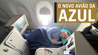 AZUL  A CLASSE EXECUTIVA DO NOVÍSSIMO A350900 DE CAMPINAS A ORLANDO  Por Carioca NoMundo [upl. by Ciccia527]