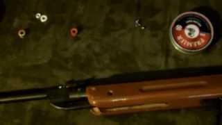 Pellet Rifle Converted to Black Powder Rifle [upl. by Ulyram]