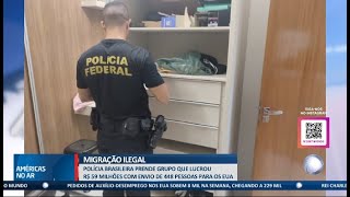 Américas No Ar  060624  Fim de esquema milionário que enviava brasileiros ilegais para os EUA [upl. by Aicyla]