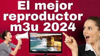 EL MEJOR REPRODUCTOR M3U 2024 [upl. by Tiny]