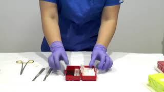 Remove Scalpel Blades and Contain Used Needles using the BladeNeedleSYSTEM [upl. by Mohandas]