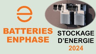 Présentation des Batteries Enphase 2024 [upl. by Kuster557]