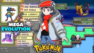 Completed Pokemon NDS ROM Hack With Mega 🧬 Evolution Legendaries Gen 7 New Event amp More [upl. by Aelsel246]