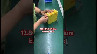 128V 24ah lithium ion battery pack packlithiumbatterypack batterytechnology [upl. by Yezdnil]