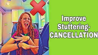 How to STOP STUTTERING Practice Exercises CANCELLATION [upl. by Malley737]