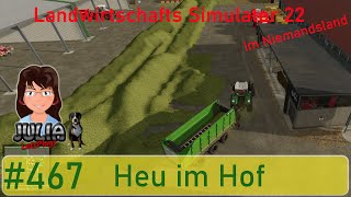 Heu im Hof  Landwirtschafts Simulator 22 deutsch 467 [upl. by Anna-Diane850]