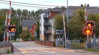 Aylesford Level Crossing Kent [upl. by Atiuqiram]