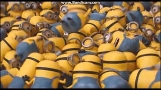 minions mini movie 2015 funny moments and song [upl. by Heathcote676]