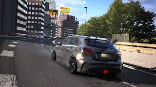 Mercedes Benz A45 AMG Stage 2  Asseto Corsa 4K [upl. by Nicolina]