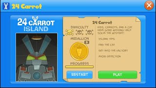 Completing the 24 Carrot Island on Poptropica using coolmatgamescom Part 2 [upl. by French]