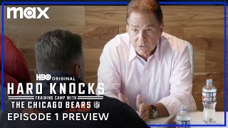 Hard Knocks Training Camp with Chicago Bears  Episode 1 Preview  Max [upl. by Hanah]