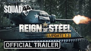 Reign Of Steel  Official Trailer Squad 44 Update 13 [upl. by Nedlog]