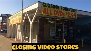 Closing Video Stores [upl. by Collie]