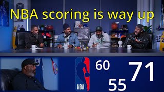 Sportsmanlike Conduct Podcast  Is the skill level better or is the NBA playing no defense at all [upl. by Eadas630]