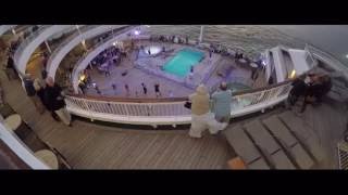 MAYFLOWER TERMINAL VIDEO  PampO Aurora Caribbean Cruise departure from Southampton [upl. by Elleina]