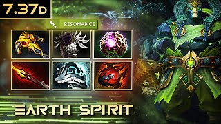 MIDLANE KARL EARTH SPIRIT 737  Dota2 4K [upl. by Dyer]