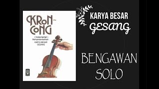 BENGAWAN SOLO Album Keroncong Instrumental  Karya Besar Gesang [upl. by Drais]