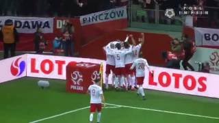 11102015 ● Polska  Irlandia 21 ● gole ● Awans na Euro 2016 [upl. by Tiff]