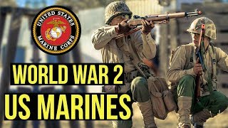 World War 2 Airsoft US Marines  Milsim WestGampG Armament 1945 World War 2 Airsoft Game [upl. by Walworth]