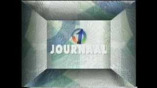 BRT TV1  Johan Verstreken  Kwislijn  intro quot5 Voor 6quot Journaal 4 april 1991 [upl. by Ativad]