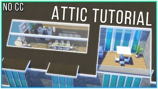 Sims 4 Tutorial  Functional Attic amp Roof Windows  Kate Emerald [upl. by Eustache523]