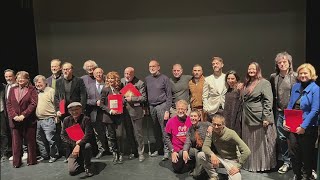 Critica teatrale premia Tovaglia a quadri [upl. by Ecyoj]