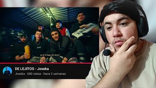 Reaccionando a de lejitos 😫🔥🇵🇾 JOSEKAAA paraguay musica reacciones [upl. by Riada85]