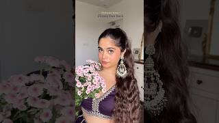 Flower bun hack 🎀 youtube youtubeshorts india itistanyasingh hairstyle [upl. by Aitnuahs]