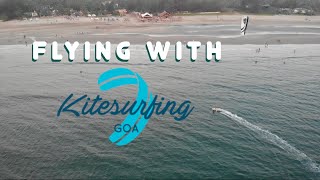 LEARN KITESURFING IN GOA  KITESURFING GOA [upl. by Jereld]