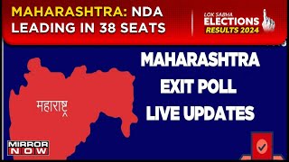 Maharashtra Election Result NDA Leads Maharashtra Lok Sabha Election With 38 Seats Oppn Trails [upl. by Leiria]