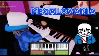 Megalovania  Roblox Got Talent Piano [upl. by Akiaki519]