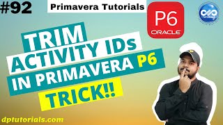 Primavera P6 Tutorial 1  Using Activity Codes in Oracle Primavera P6 [upl. by Reifinnej]