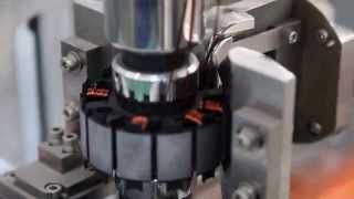 Winding of a 4quot Brushless Motor in Faz Elektrik  4quot Fırçasız Motor Sarım [upl. by Nahsaj]