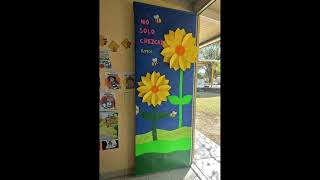 Door decoration ideasschool door and classroom ideas [upl. by Enatan]