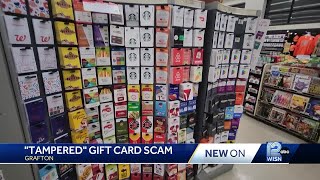 Tampered gift card scam [upl. by Dunson]