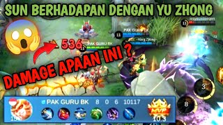 SUN BERHADAPAN DENGAN YU ZHONG DI EXP LANE BUILD SUN MLBB S34 [upl. by Cirenoj]